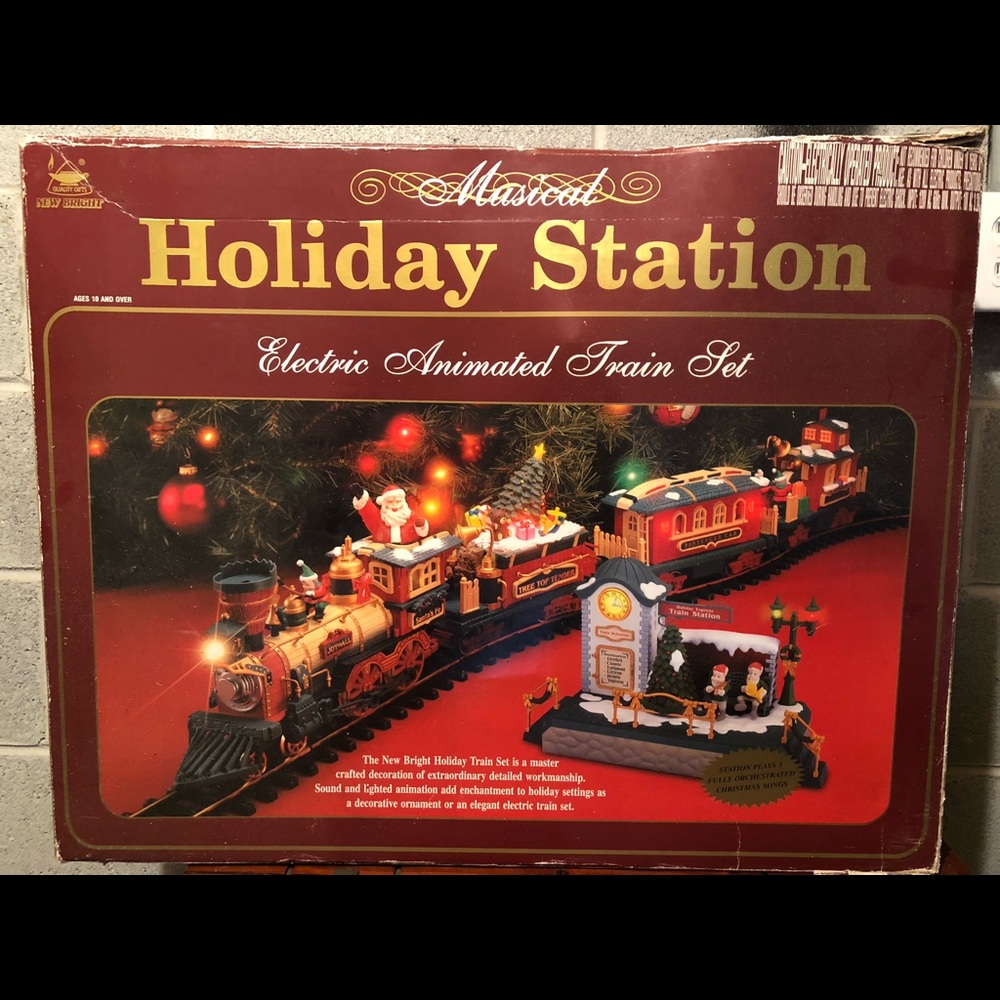 Electric Animated Train Set